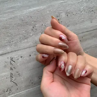 ネイル 'mm所属・'mm  (ミリ) ＭＡＮＡＭＩのネイルデザイン