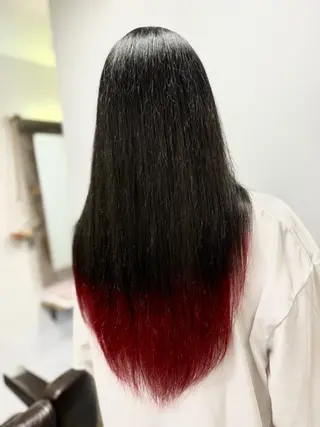 ロング カラー PLUSISM(プラスイズム)所属・🍁ダブルカラー 🍁凌平のヘアスタイル