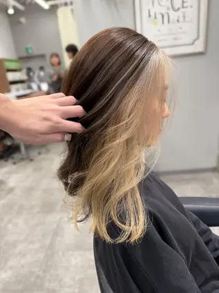 ミディアム カラー 雰囲気似合わせ/永田 汰伊智/艶カラー🫧のヘアスタイル