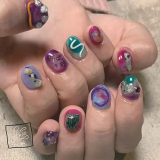 ネイル chik所属・hamaguchi licoのネイルデザイン