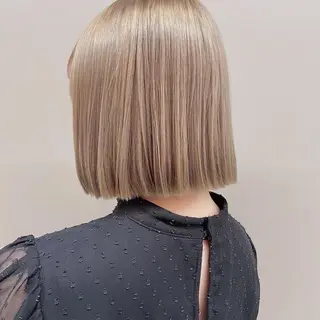 ミディアム カラー ヘアアレンジ ♡上品韓国髪♡ブラ ウン/SAYATOのヘアスタイル