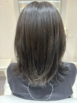 ミディアム カラー minx sign所属・MINX SIGN 🎀Yunaのヘアスタイル