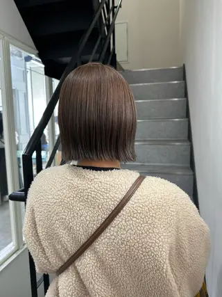 ミディアム nao/福岡美容室 パーマ/ボブパーマのヘアスタイル