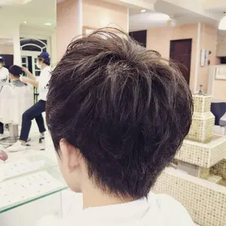 ショート カラー メンズ 🐺デザインウルフ / 一ノ瀬 凌🐺のヘアスタイル