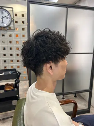パーマ メンズ 北原 雅貴のヘアスタイル