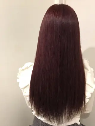 ロング カラー 🌈評価No.1🌈 艶髪カラー❌エクステのヘアスタイル