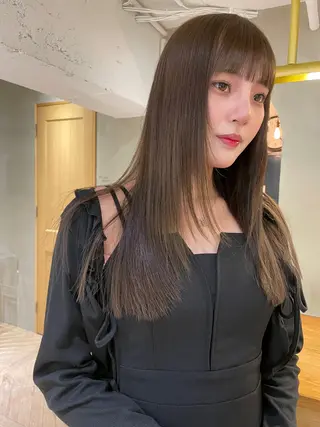 ロング 透明感🎀LOREN エリコ🌈のヘアスタイル