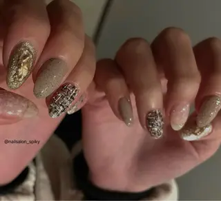 ネイル Spiky とうげ ふうかのネイルデザイン