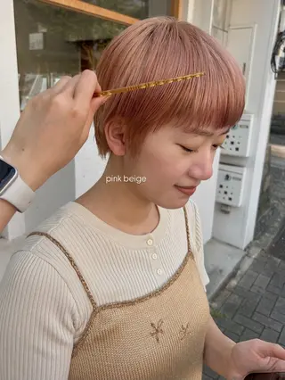 ショート カラー taoka ayaのヘアスタイル