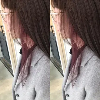 ミディアム カラー Livnaリヴナ立川所属・レイヤー/ハイライト /立川/赤池宏隆のヘアスタイル