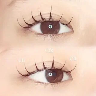 マツエク・マツパ こと / 束感マツエク🐩🤍のマツエク・マツパデザイン