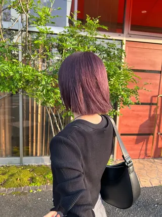 カラー 透明感/ツヤ感カラー 佐藤匠吾のヘアスタイル