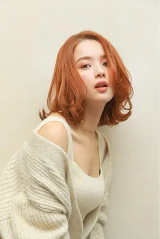 セミロング ✂️ブリーチ／メンズ /レイヤー/ツチワタのヘアスタイル