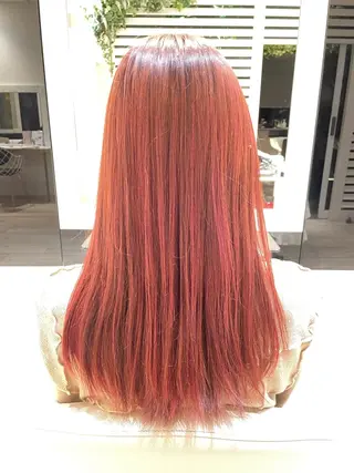 ロング カラー Bagus dua所属・堀田 翔子のヘアスタイル