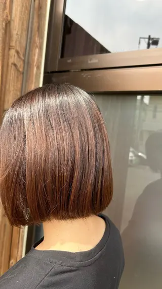 ミディアム ❄️艶カラー/レイヤ ー/ボブ/mao❄️のヘアスタイル