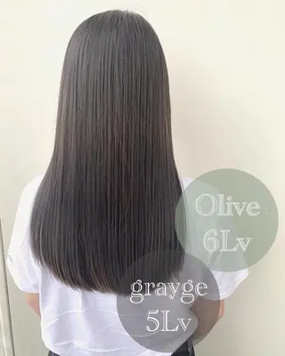 ロング カラー ヘアアレンジ Zina福岡天神🪞 髪質改善🪞レイヤーのヘアスタイル