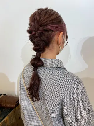 ロング 谷川 あかりのヘアスタイル