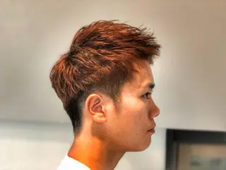 ショート メンズ 美髪矯正 Rioのヘアスタイル
