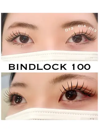 マツエク・マツパ シュガーレイ所属・バインドロック🦋 アンドヘルシーのマツエク・マツパデザイン