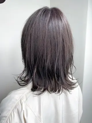 ミディアム カラー パーマ ヘアアレンジ メンズ キッズ ネイル マツエク・マツパ 新宿駅近♡友達とOK 🦋W -ワット -のヘアスタイル