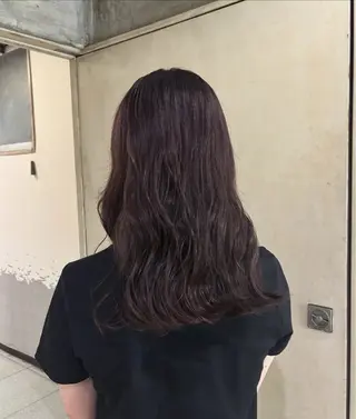 ロング カラー ideue hanaのヘアスタイル