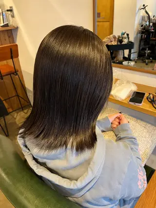 カラー china/ボブ /ブリーチカラーのヘアスタイル