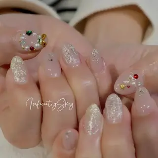 ネイル infinity skyのネイルデザイン