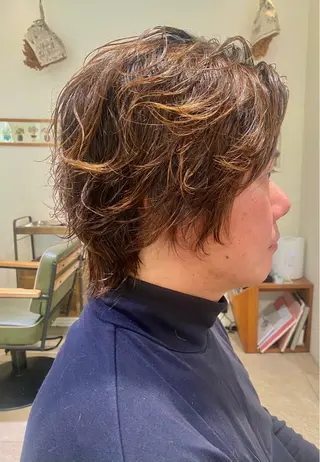 ショート メンズ LiC えりのヘアスタイル