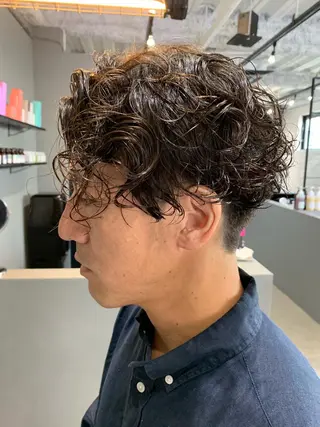 パーマ メンズ メンズ専門サロン wokeのヘアスタイル