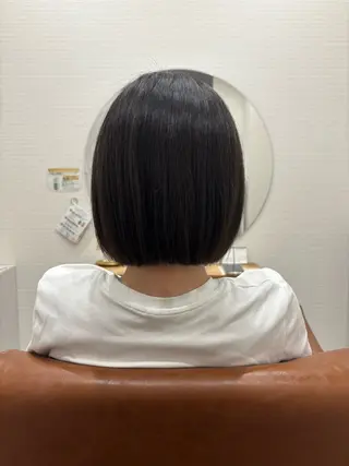 ミディアム 藤井 楓のヘアスタイル