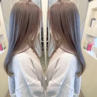 ミディアム カラー grand juteのヘアスタイル