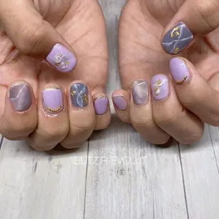 ネイル ☁️BLITZ 🎀笠原雪音🎀のネイルデザイン