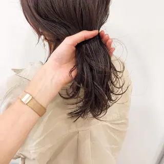 セミロング GLROW haruhiのヘアスタイル