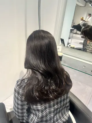 ロング カラー 表参道/透明感カラー /暗髪/ジュキヤのヘアスタイル