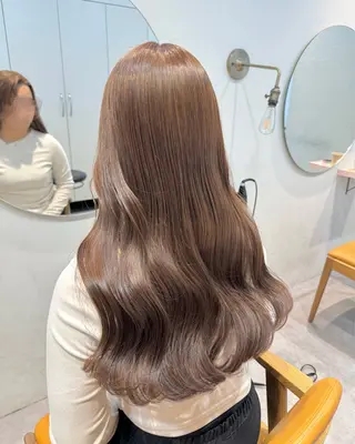 ロング カラー ayaka♡ 柔らかカラーのヘアスタイル