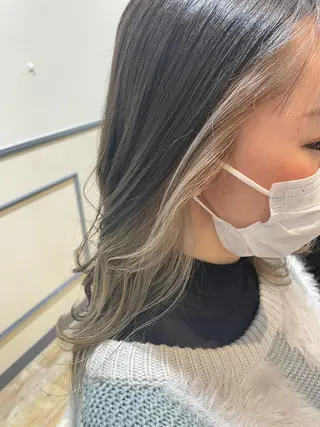 セミロング 松島 涼花のヘアスタイル