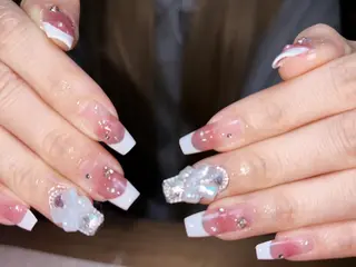 ネイル ki🍒🍒 ki ツルツルネイルのネイルデザイン