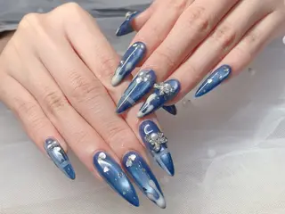 ネイル Momo チップ長さ出し専門店のネイルデザイン