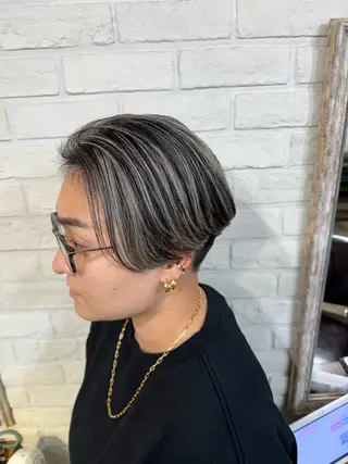 ショート カラー 髪質改善サロン Liko🌟のヘアスタイル