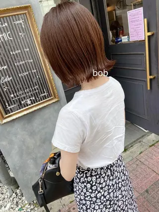 ミディアム カラー GLROW haruhiのヘアスタイル