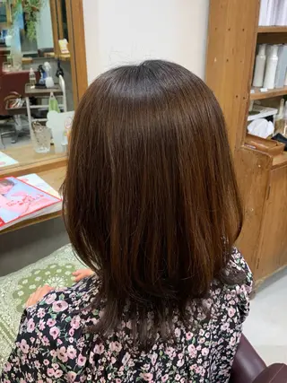 セミロング ✂️RIKUKI🎨 【駒込美容師🎀】のヘアスタイル