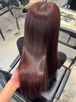 ブリーチカラー×艶 🍨mihoのヘアスタイル