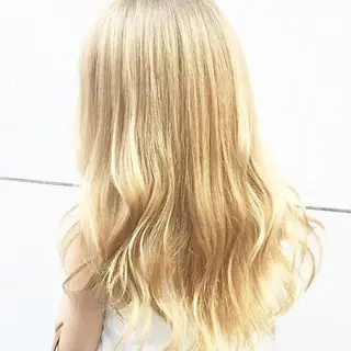 セミロング カラー 竹内啓太 ボブのヘアスタイル