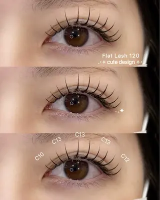 マツエク・マツパ epill Lenna .🦋のマツエク・マツパデザイン