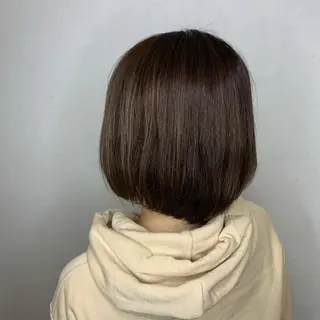 ミディアム カラー パーマ ヘアアレンジ メンズ オリーブカラー 特化　　kaiのヘアスタイル