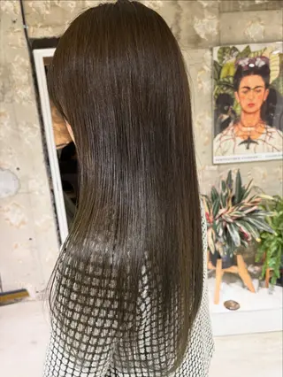 ロング カラー THE REMMY ユミザのヘアスタイル