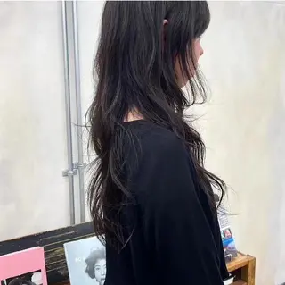 ロング 韓国レイヤー suzuのヘアスタイル