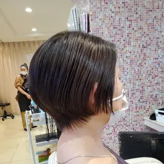 ショート 社内カット講師・店長 菅原賢一のヘアスタイル
