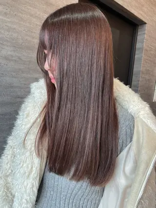 ロング JIEN MIUのヘアスタイル