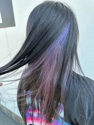 ロング カラー 小顔ボブ/お悩み解決 /ボブパーマ/とういのヘアスタイル